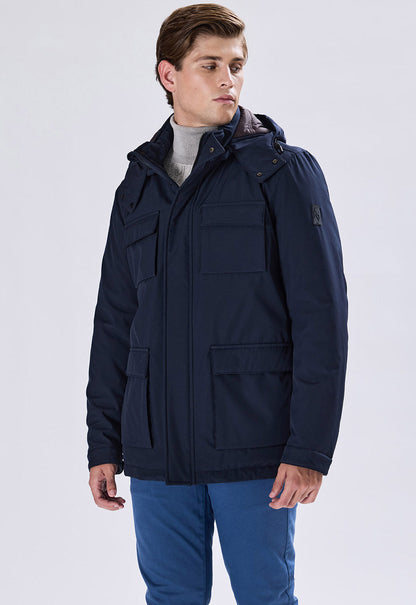 Coated Saharan Jacket