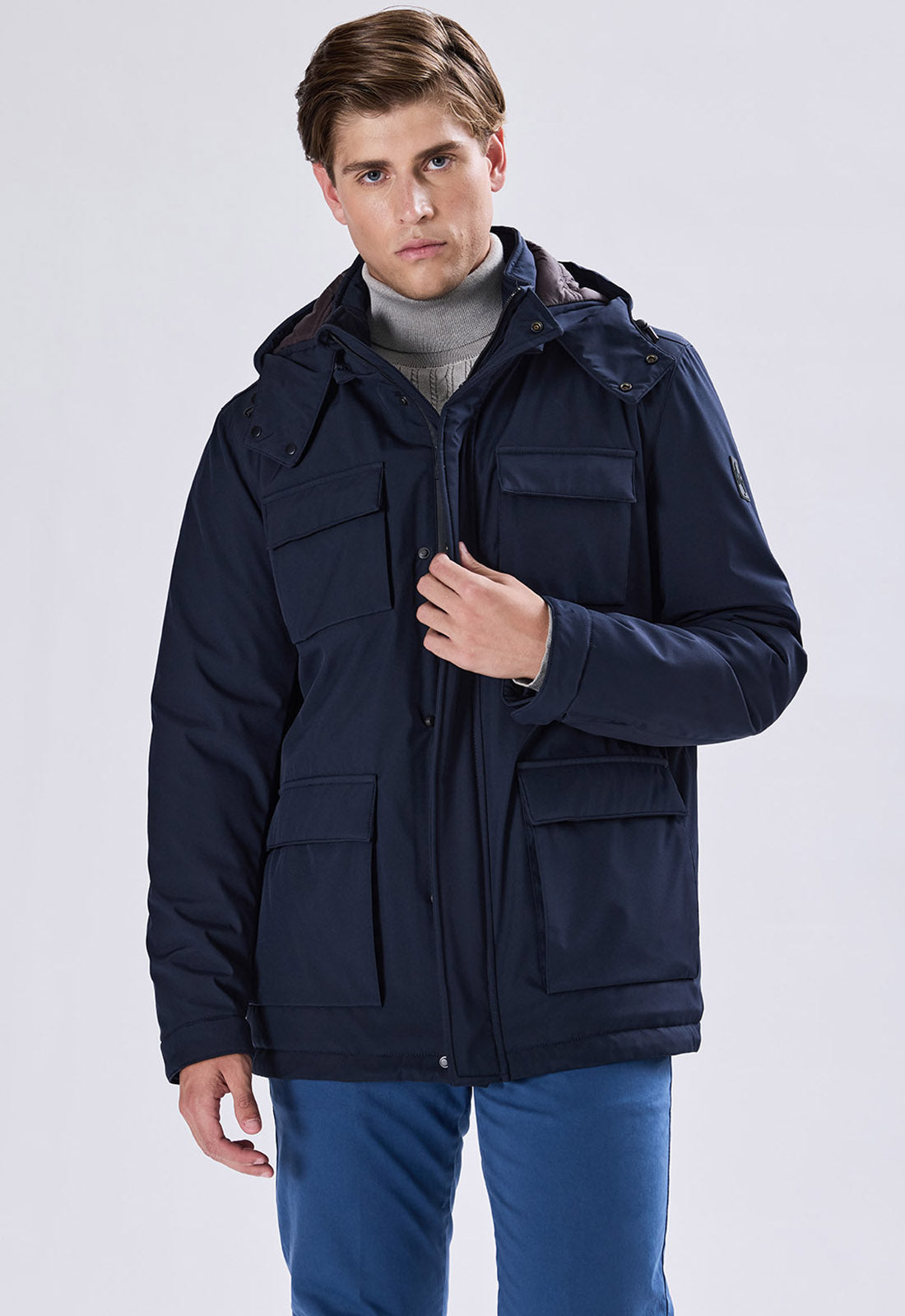 Coated Saharan Jacket