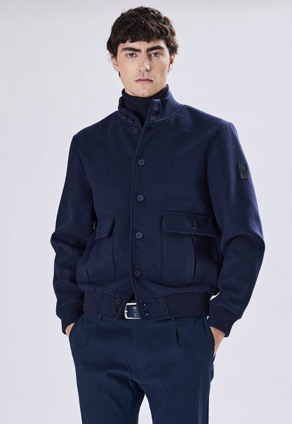 Wool Bomber Jacket