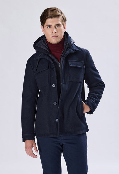 Fly Jacket in Eco Lana