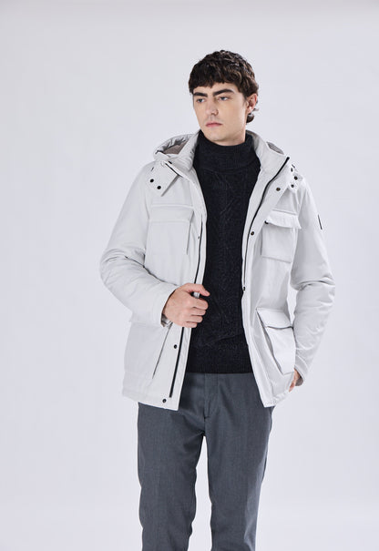 Coated Saharan Jacket