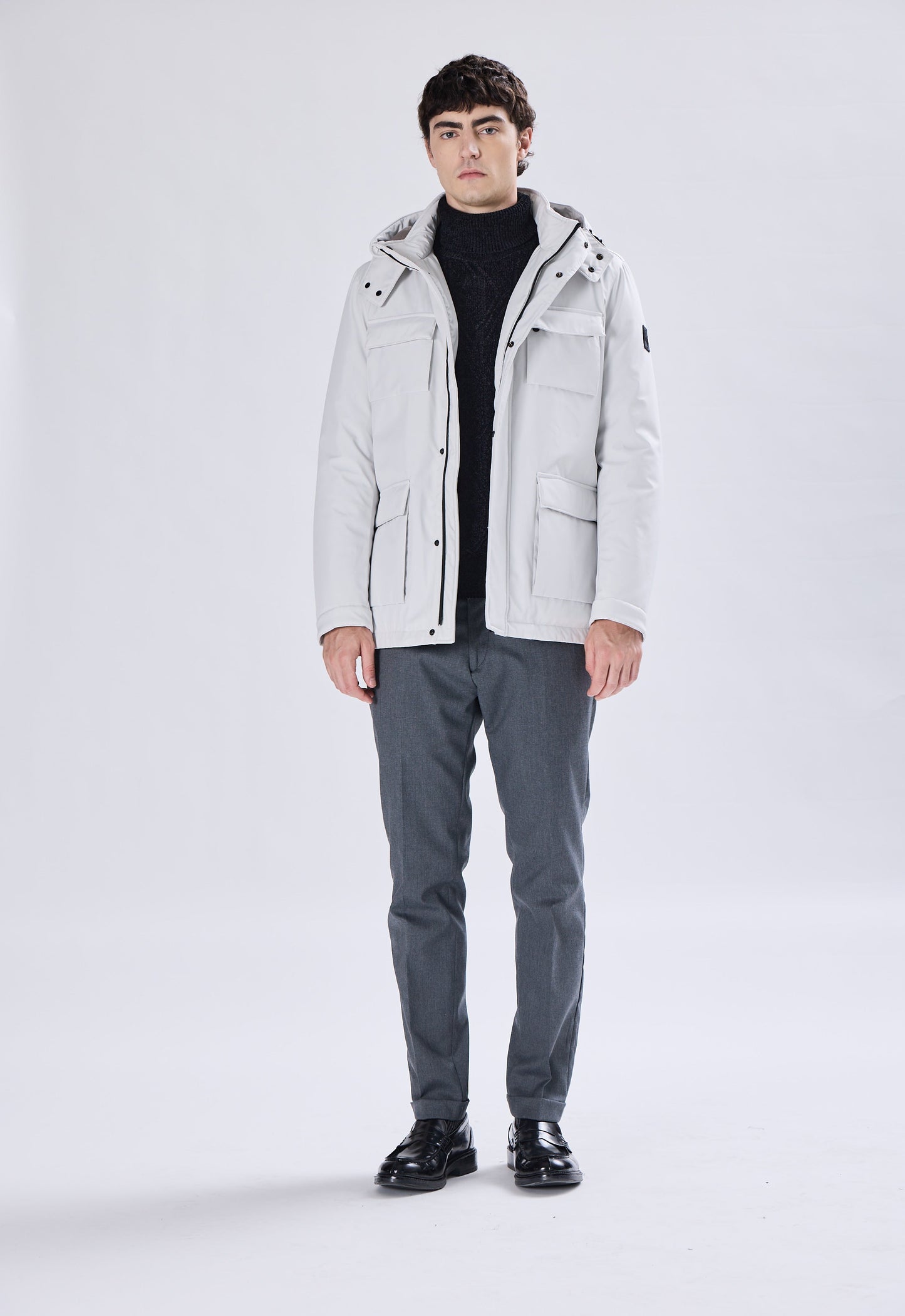 Coated Saharan Jacket