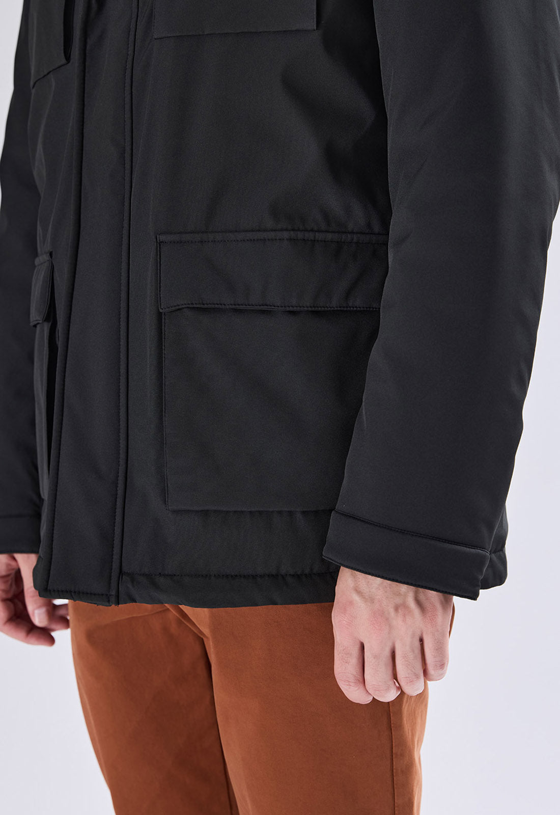 Coated Saharan Jacket